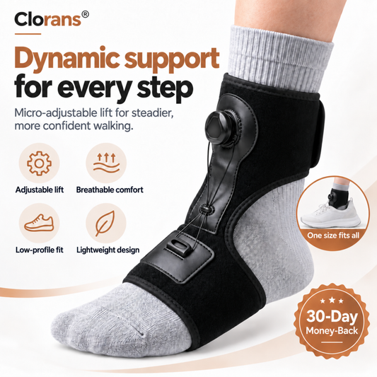 Clorans® Dynamic Foot Drop Brace