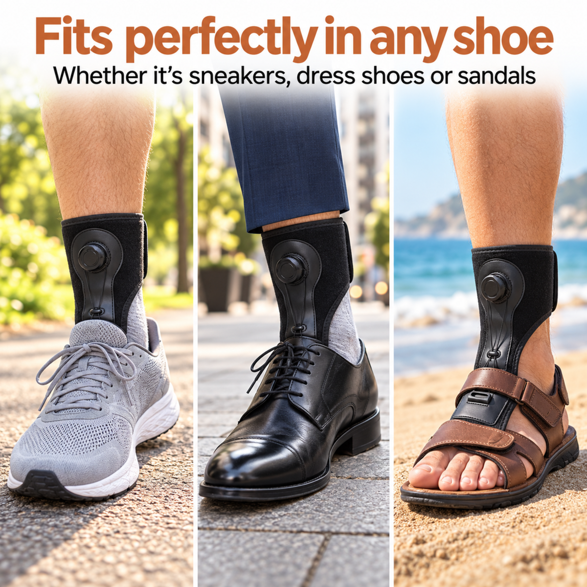 Clorans® Dynamic Foot Drop Brace