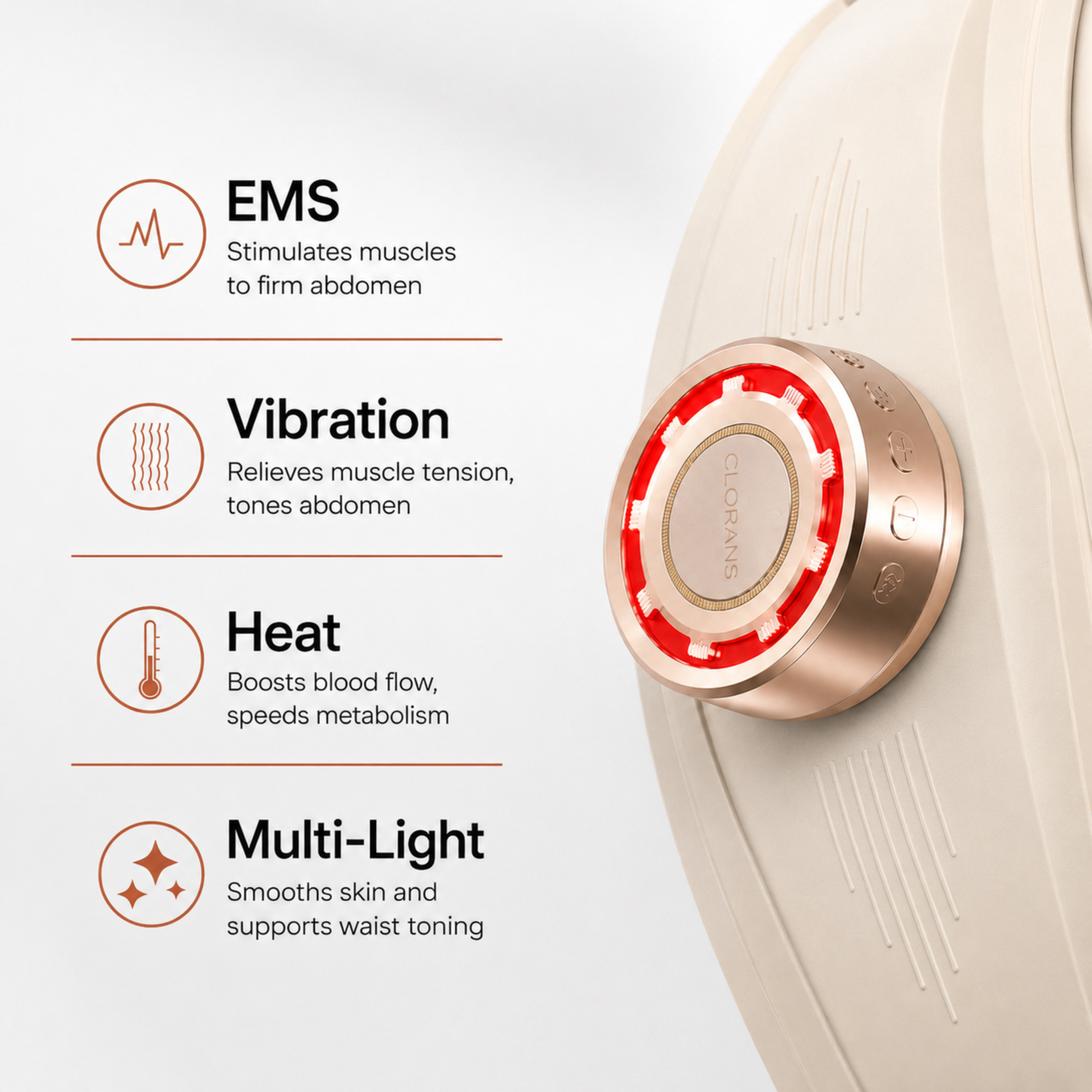 Clorans® SlimCore Toning Belt