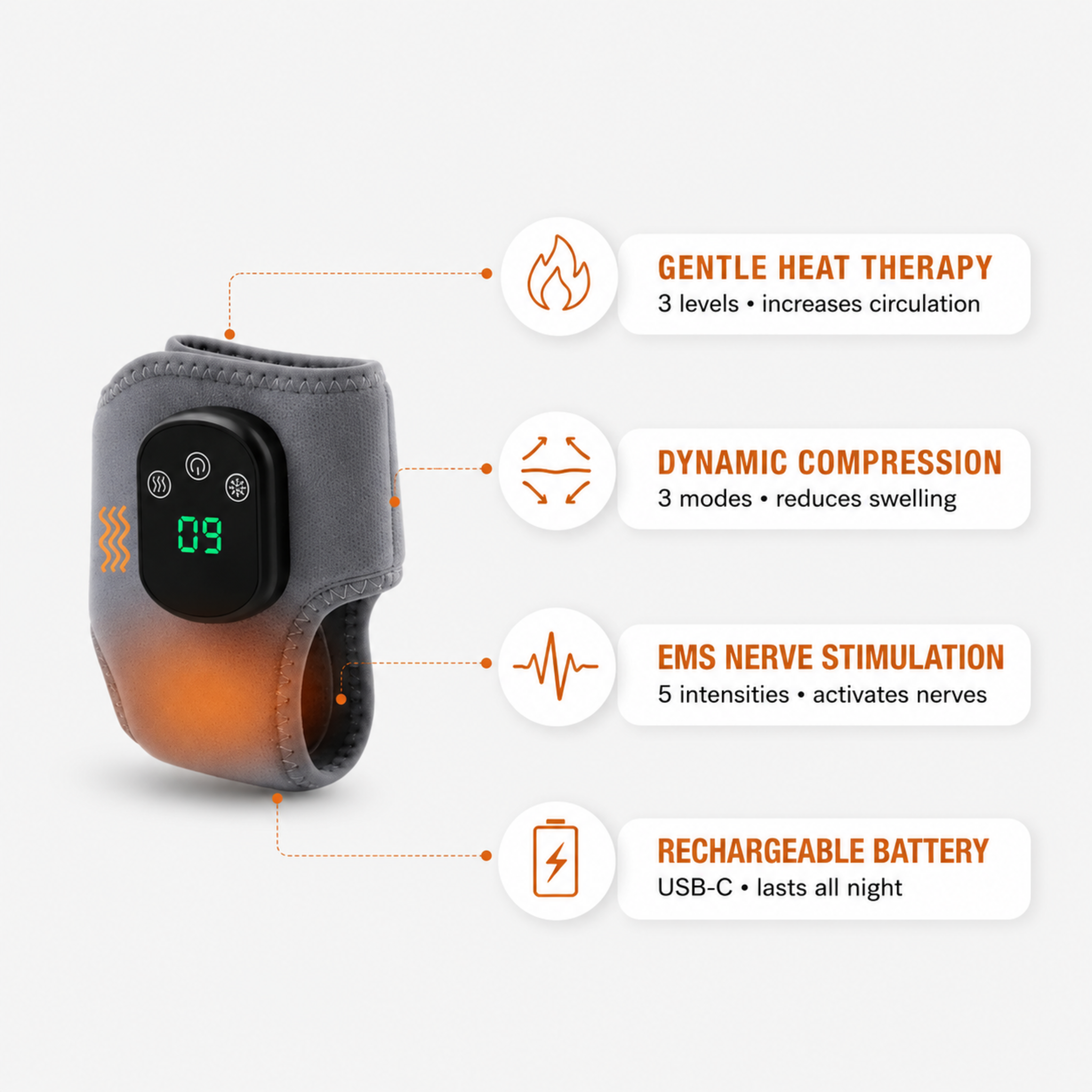 Clorans® Therapy Foot Massager