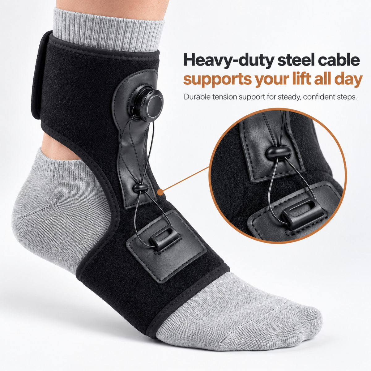 Clorans® Dynamic Foot Drop Brace