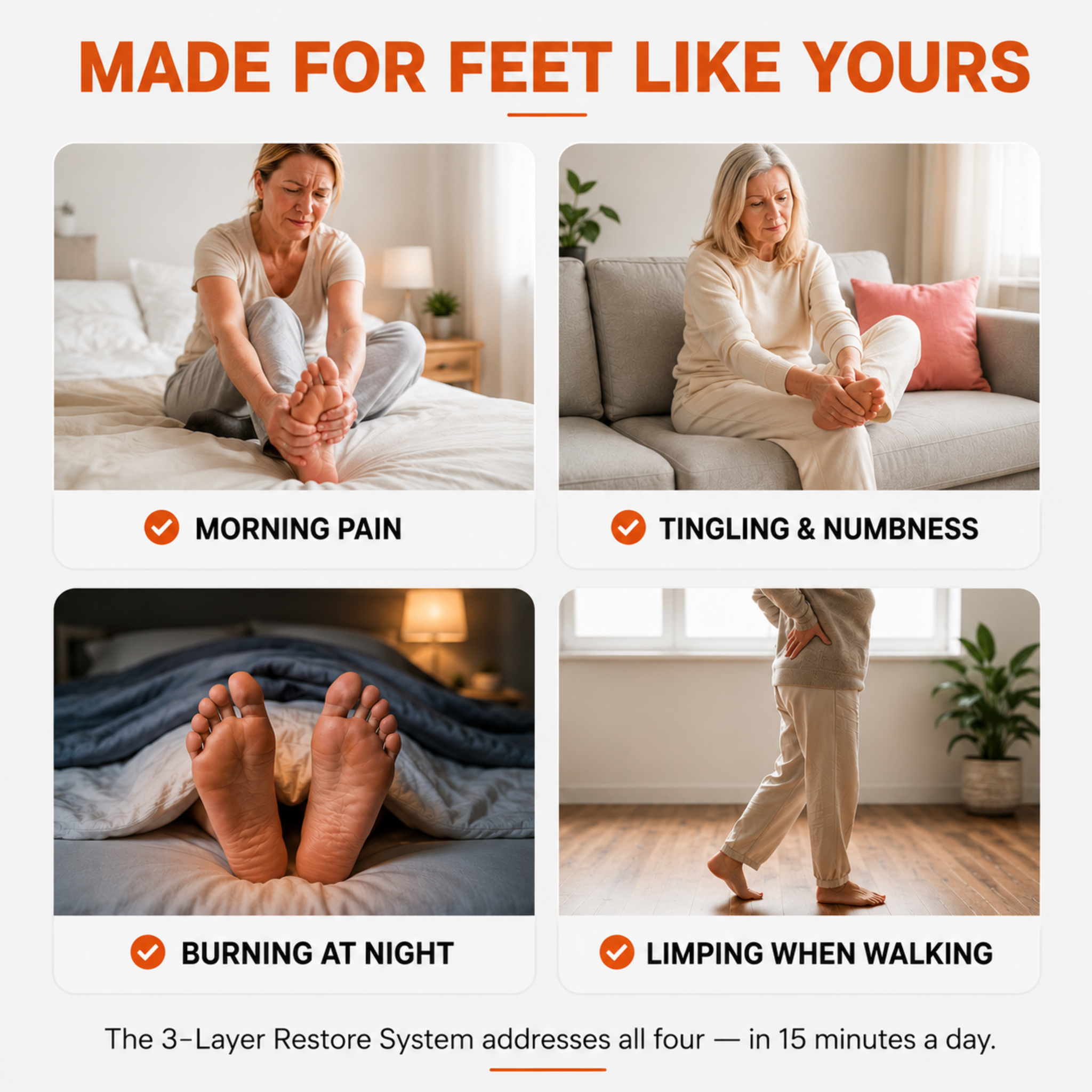 Clorans® Therapy Foot Massager