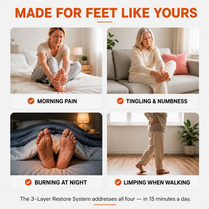Clorans® Therapy Foot Massager