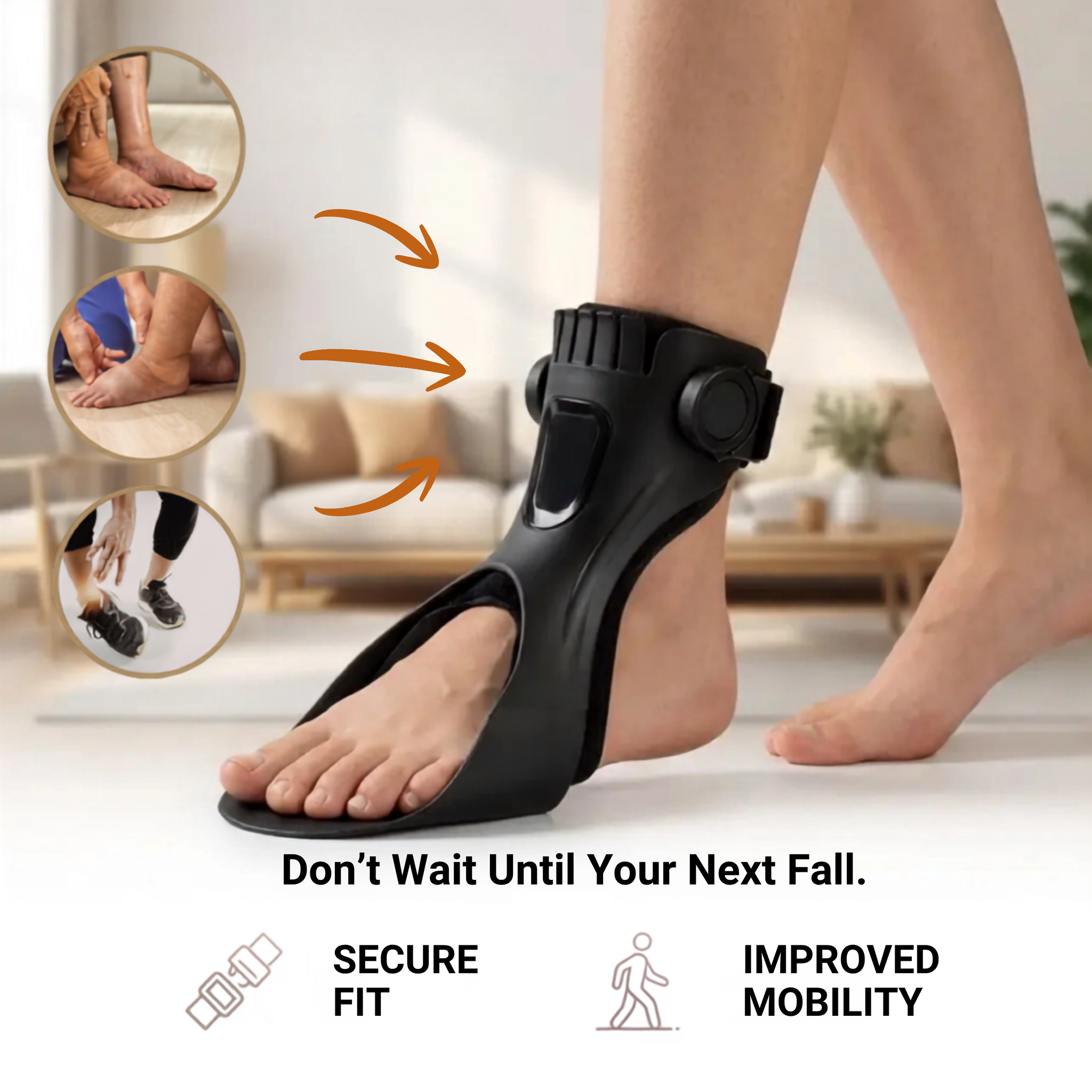 Clorans® Foot Drop AFO Brace