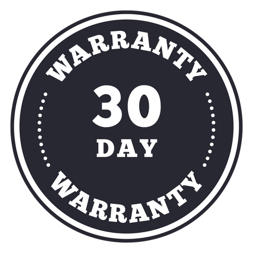 30 Day Warranty