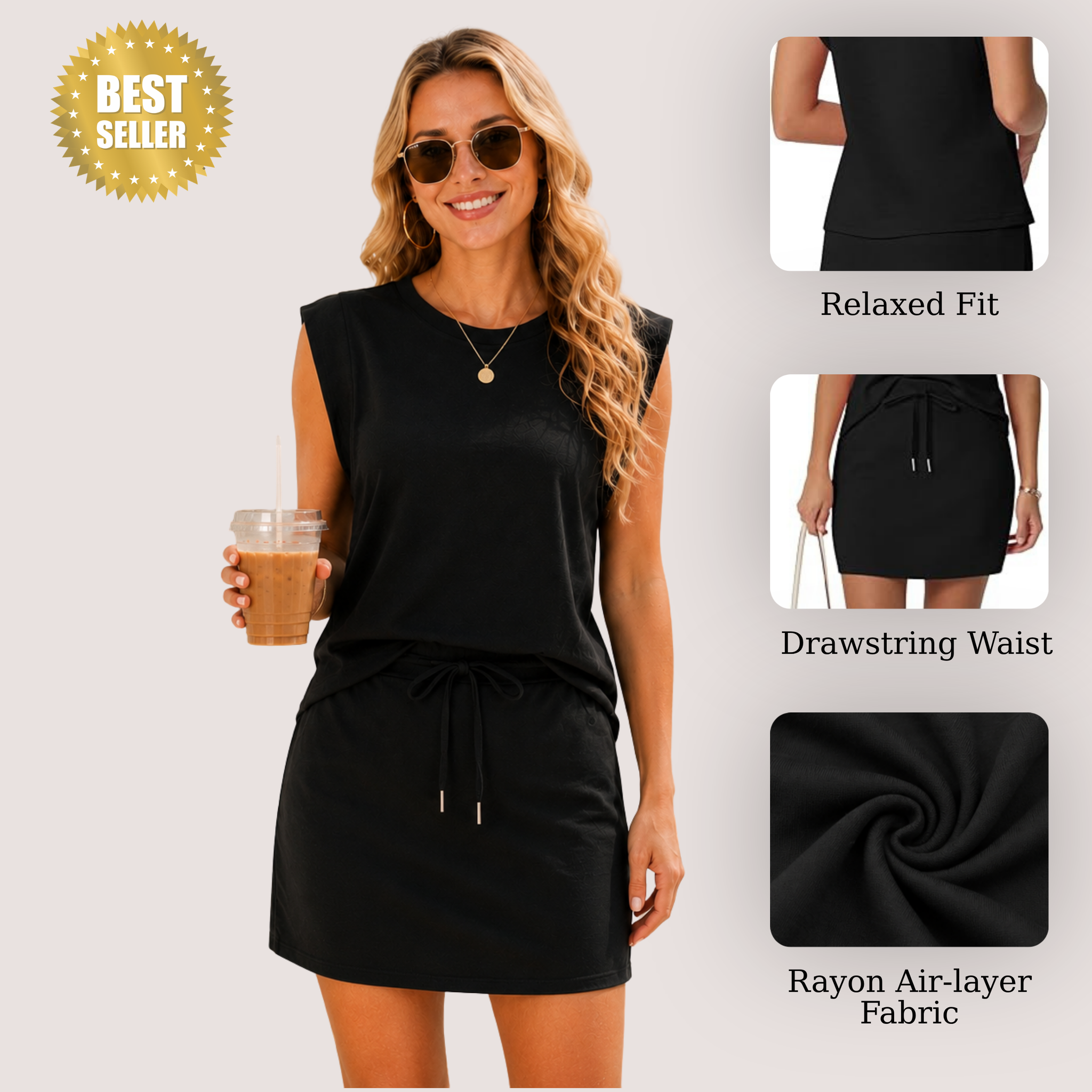 Clorans® 2 Pieace Skort Set